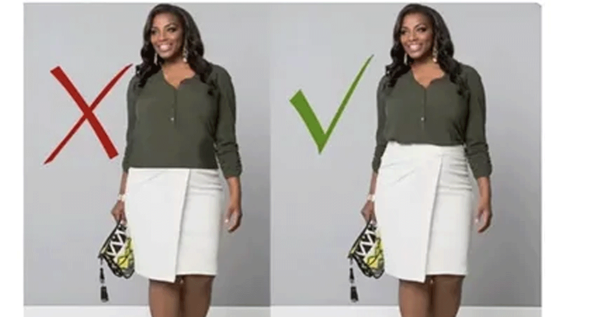 Dekolt w serek — zdjęcie artykułu